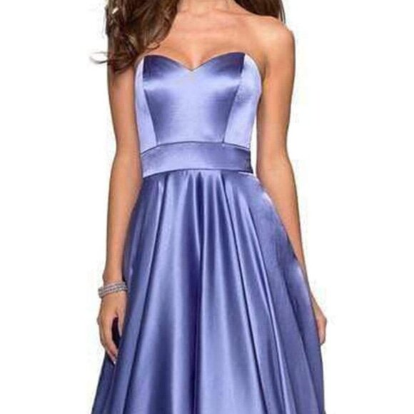 La Femme-Sweetheart Empire A-Line Evening 27506SC - Picture 3 of 6